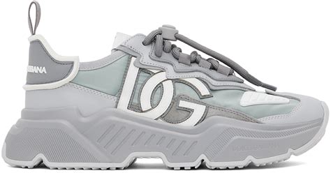 dolce gabbana sneakers grey|dolce and gabbana platform sneakers.